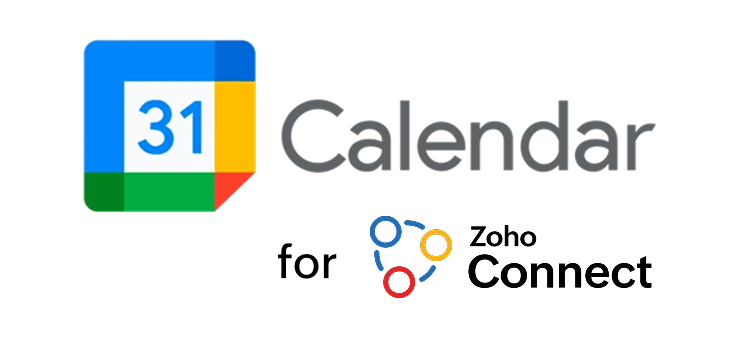 Google Calendar icon — #37 highest rated app on Zoho Marketplace